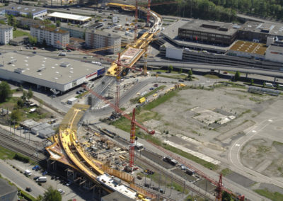 Bau Viadukt Glattzentrum