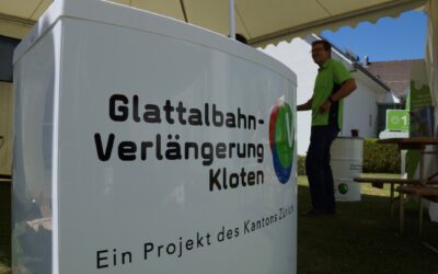 «Glattalbahn-Verlängerung» an der Weltstadt Kloten